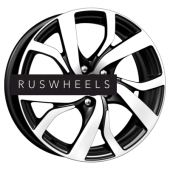 Диски КИК 6,5x16/5x114,3 ET46 D67,1 Палермо-оригинал (КС607) Алмаз черный