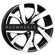 Диски КИК 6,5x16/5x114,3 ET46 D67,1 Палермо-оригинал (КС607) Алмаз черный