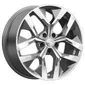 Диски СКАД 7.5\R18 5*108 ET50 d63.35 Алмаз Графит