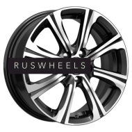 Диски iFree 6x15/4x100 ET40 D67,1 Апероль (КС862) Блэк Джек