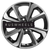 Диски Khomen Wheels 6x15/4x100 ET50 D60,1 KHW1501 (Vesta) Black-FP