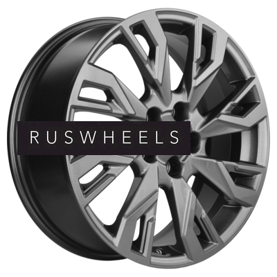 Диски Khomen Wheels 7x18/5x110 ET50 D63,3 KHW1809 (CS35/CS35 Plus) Gray