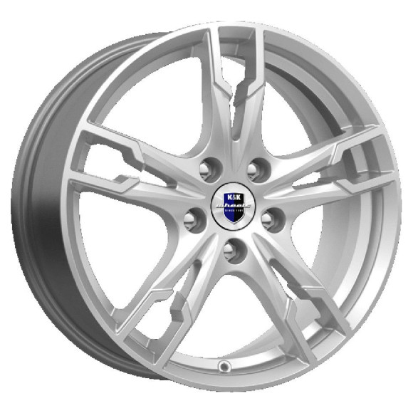 Диски КиК  Солар (КС875)  7,0\R17 5*112 ET40  d66,6  Сильвер SK  [74991SK]  <С>  Fb max 650 kg