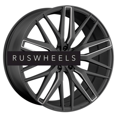 Диски LS FlowForming 9,5x22/5x114,3 ET45 D67,1 RC77 BK+SSF (конус)