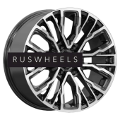 Диски КИК 8,5x19/6x139,7 ET38 D67,1 Кортес (КС1102) Алмаз черный Диски КИК 8,5x19/6x139,7 ET38 D67,1 Кортес (КС1102) Алмаз черный